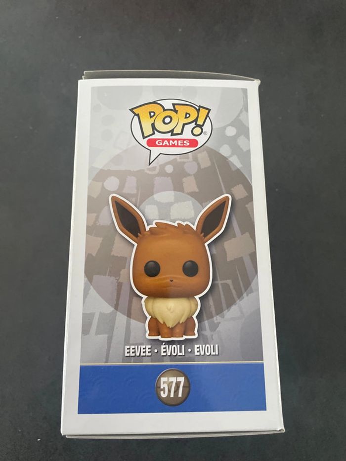 Funko pop figurine Pokémon 577 eevee evoli - photo numéro 4