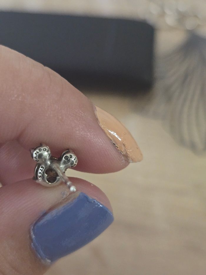 Boucle oreille Minnie mickey Pandora - photo numéro 7