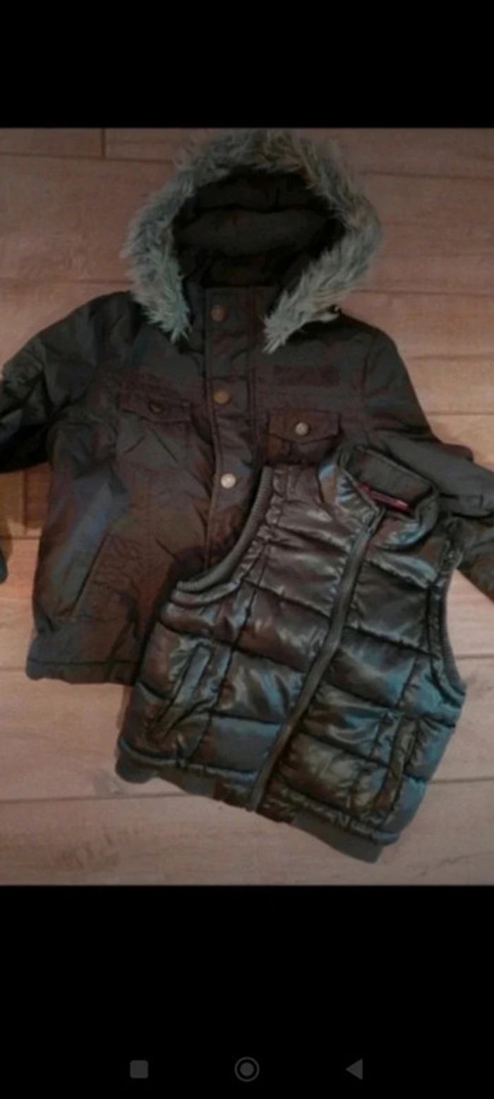 Veste chaude 3 en 1 sergent major 6 ans