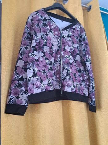 Veste fleurie