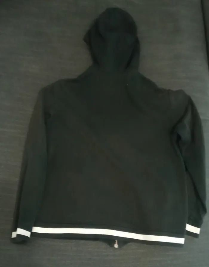 Veste jogging noir 12 ans - photo numéro 3