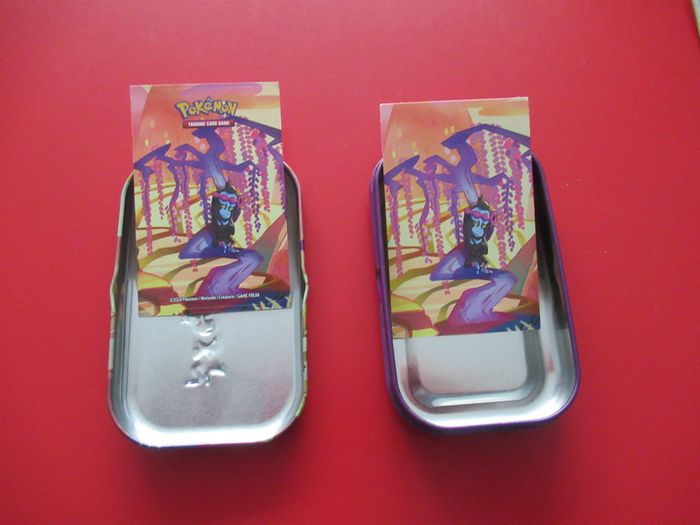 Mini tins Ecarlate et Violet  Fable Nébuleuse Boîte Fortusimia - photo numéro 2