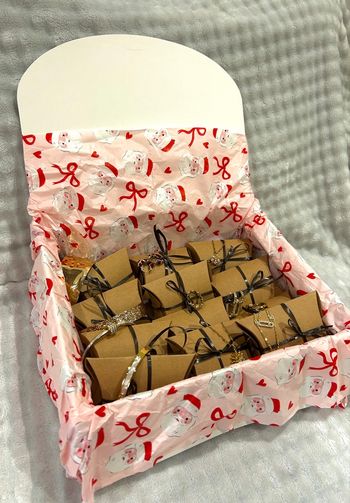 Calendrier de l’Avent 12 Bijoux 100 % acier inoxydable