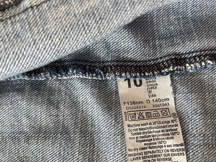 Veste en jean ikks 10 ans - photo numéro 6