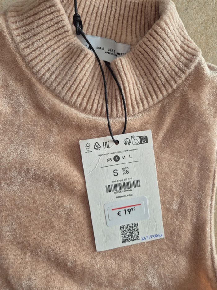 Haut dos nu beige Bershka - photo numéro 6