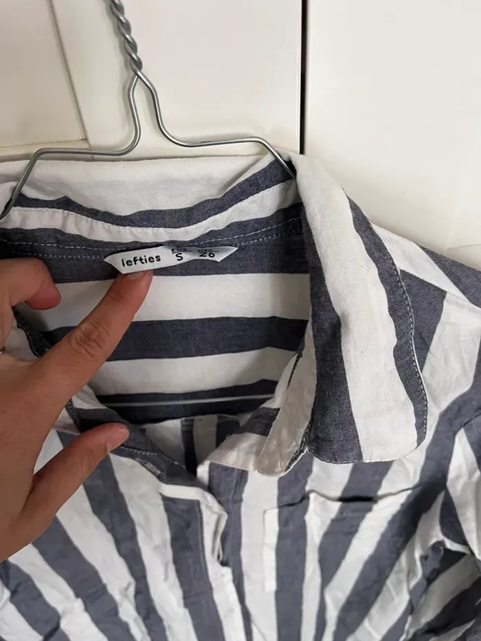 Chemise à rayure bleu foncé - photo numéro 4