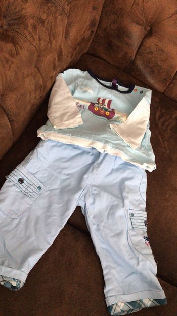 Ensemble hiver sergent major 9 mois