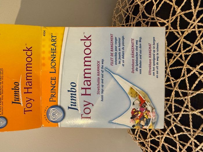 Hamac de bain Prince Lionheart pour enfants avec rangement de jouets - photo numéro 3