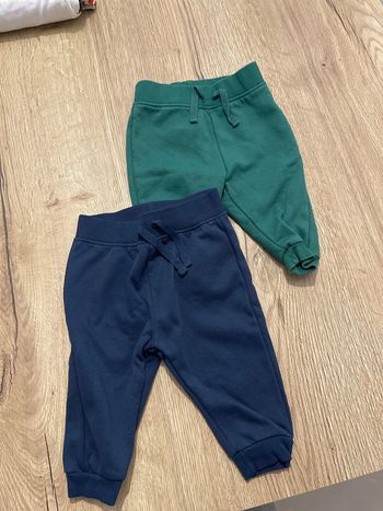 Lot 2 pantalons survet garçons