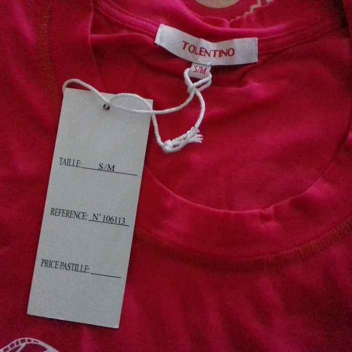 Tee-shirt coloré - Tolentino - T.S/M - Neuf - photo numéro 8