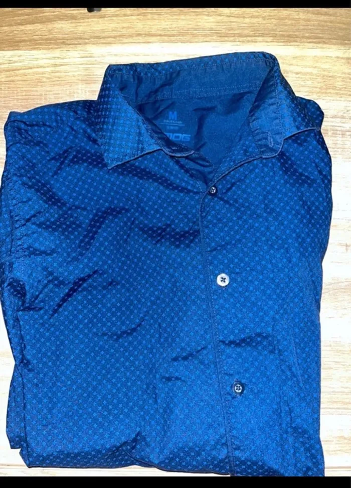 Chemise Bleue Marine - photo numéro 2