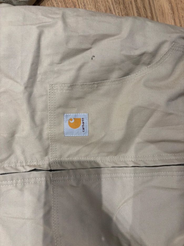 Carhartt Blouson Veste type aviateur L – beige / noir classique - photo numéro 3