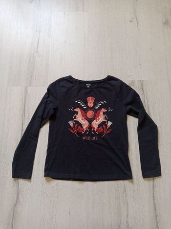 Tee-shirt manches longues marque Kiabi taille 10 ans