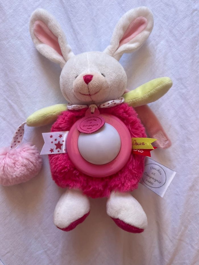 Doudou avec lumière douce rose - photo numéro 6