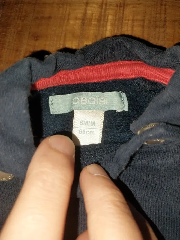 Pull bleu - photo numéro 2