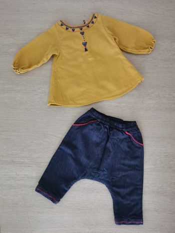 Ensemble orchestra blouse sarouel