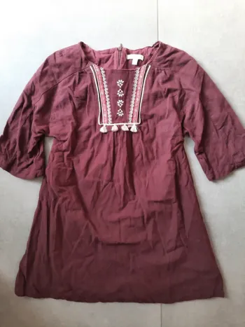 Robe manches longues