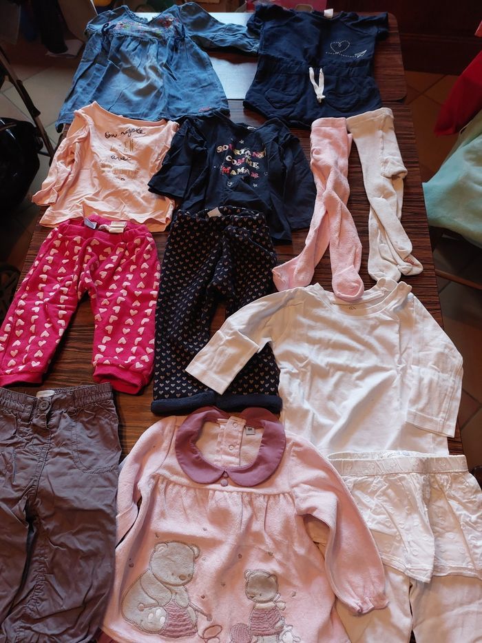 Lot vêtements fille 6mois