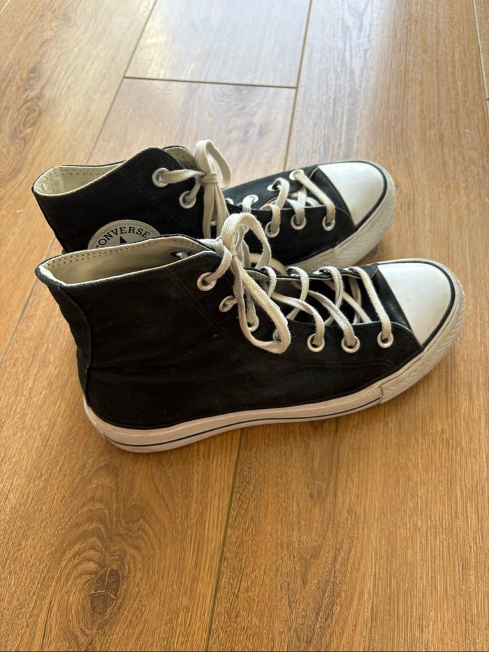 Converses à plate-forme montantes - photo numéro 4