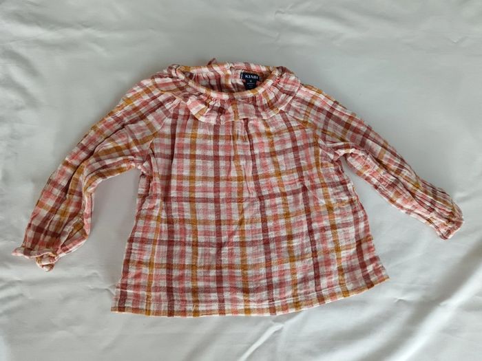 Blouse Kiabi gaze de coton 12 mois
