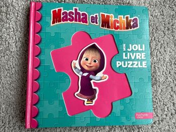 Livre puzzle Masha et Michka