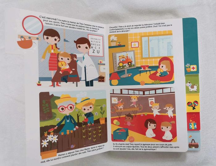 Le livre 📙 de  ma  semaine,  rigide,  avec  50 volets - photo numéro 6