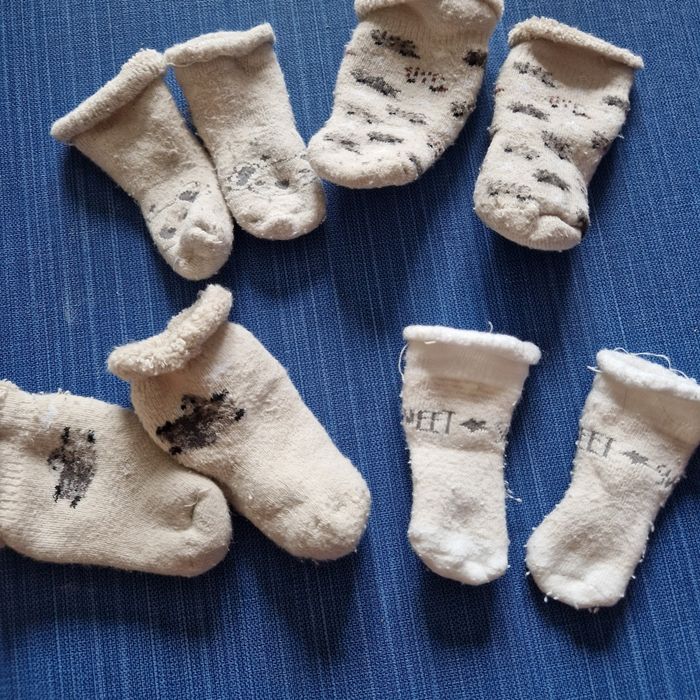 Lot 4 paires de chaussettes bébé epaisses