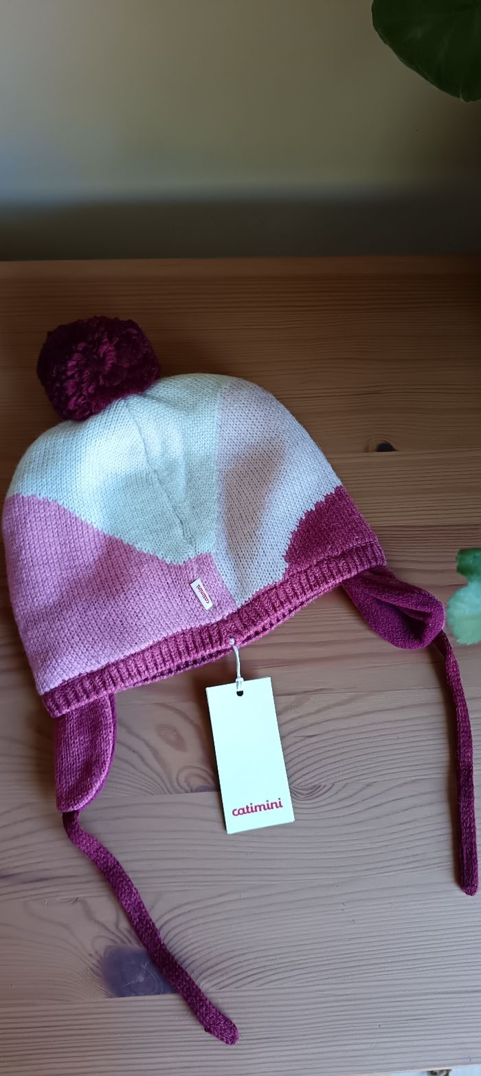 Bonnet aviateur à pompon de la marque Catimini - photo numéro 5