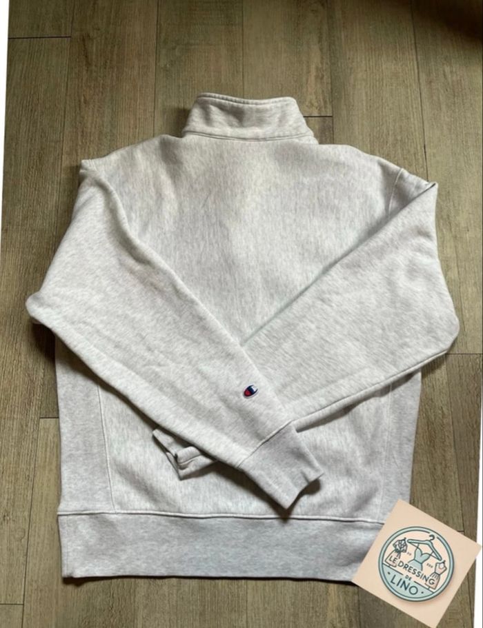 Champion-Sweat 1/4 zip taille M-Très bon état - photo numéro 4