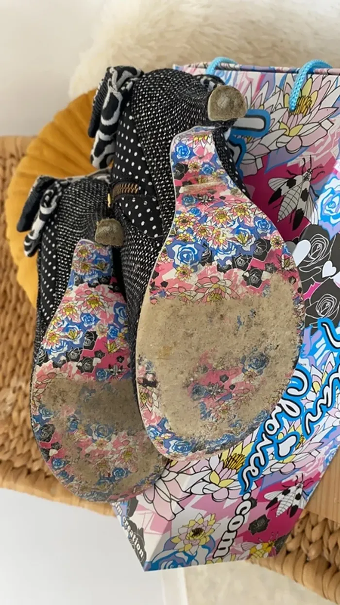 Bottines avec noeud - photo numéro 4