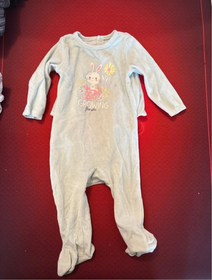 Lot 10 pyjama épais 9 mois - photo numéro 7
