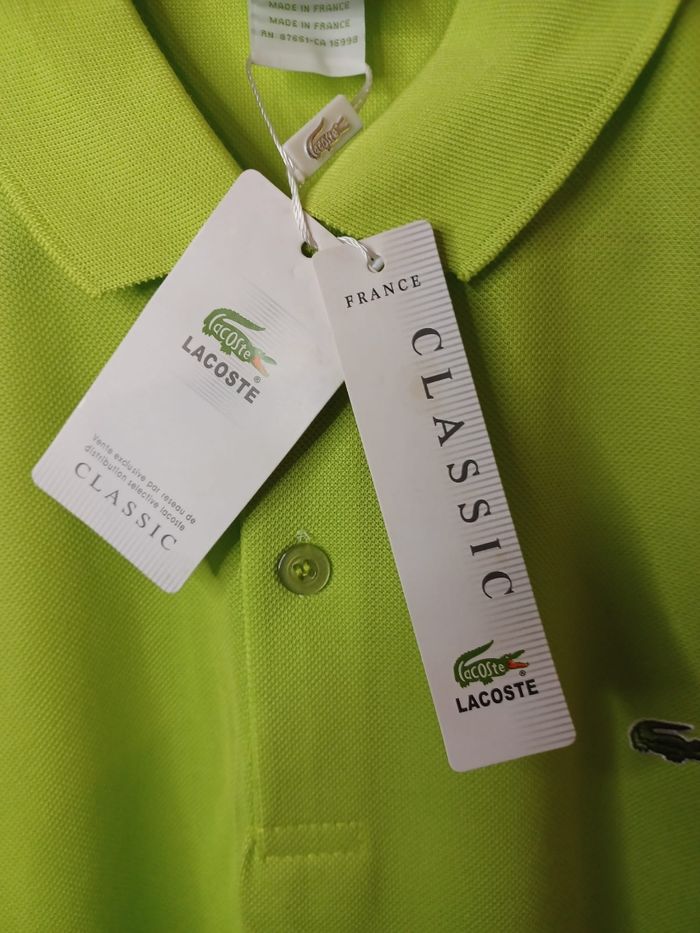 Polo Lacoste Neuf - photo numéro 6