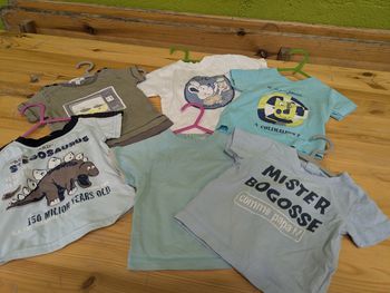 Lot 6 t-shirts 3 mois