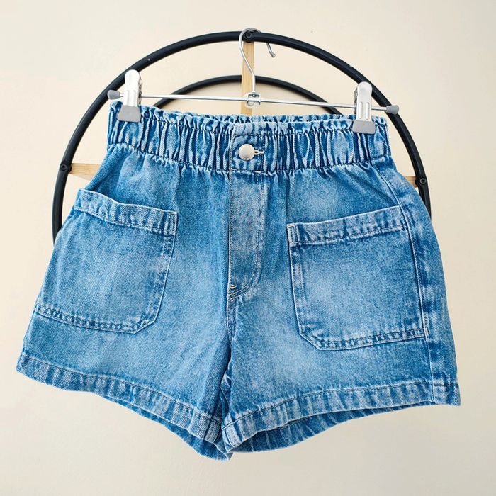 9 10 ans short en jean h&m