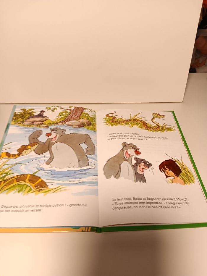 Livre Disney club du livre Le livre de la jungle Mowgli et Kaa - photo numéro 5