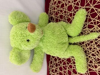 Doudou souris verte NOUNOURS