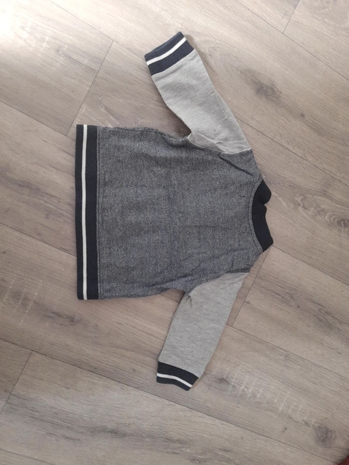 Sweat à zip 12 mois - photo numéro 4