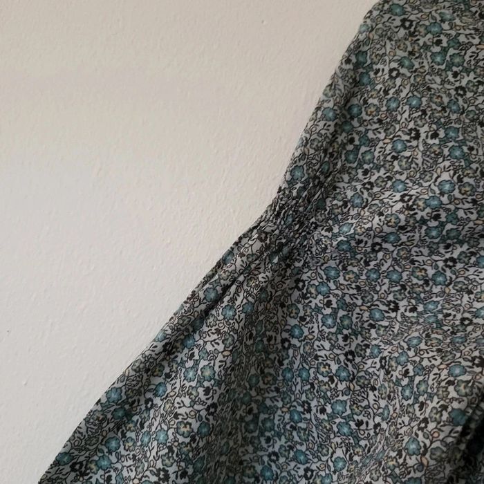 Okaïdi- haut à smocks fleuri 10 ans - photo numéro 5