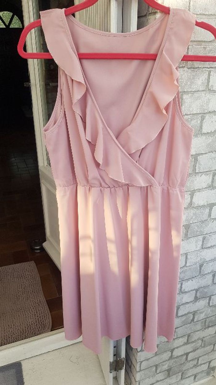 Robe été rose élégante