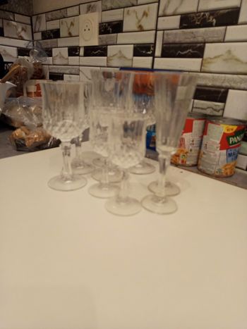 (Don )Verre a récupéré en main propre