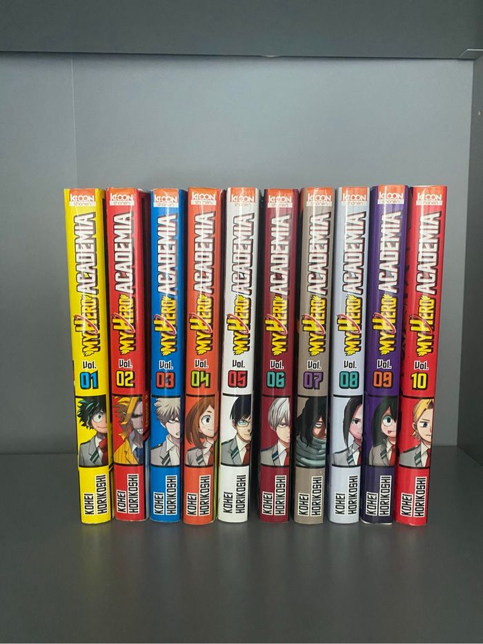 My hero academia tome 1-10 - photo numéro 2