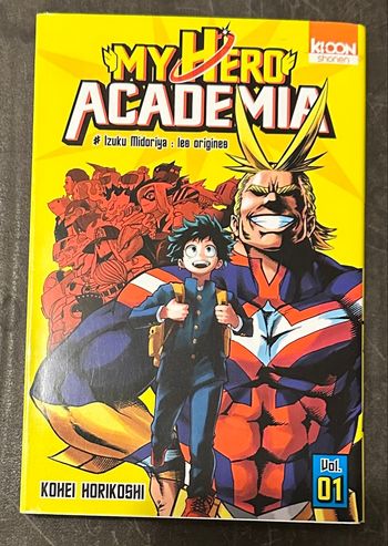 My hero academia tome 1