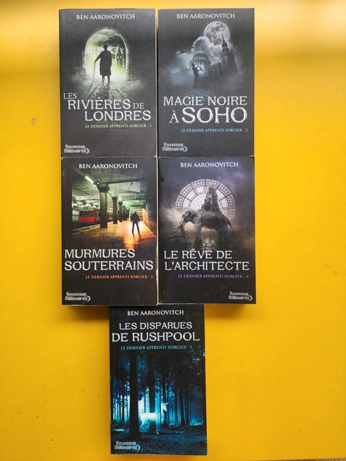Tome 1 à 5 collections "le dernier apprenti sorcier" de Ben Aaronovitch - photo numéro 5
