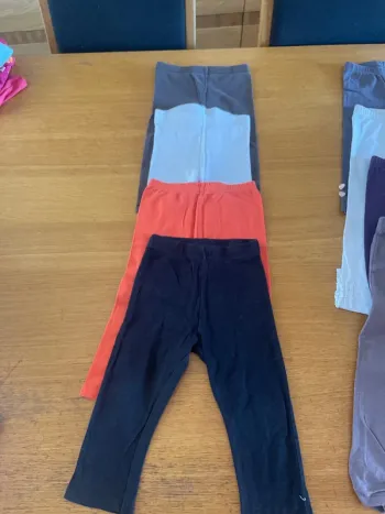Lot 4 legging fille 18 mois