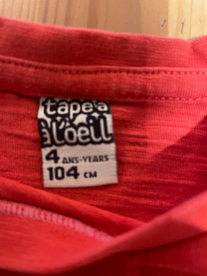 T-shirt manche longue Tape a l’œil 4 ans - photo numéro 2