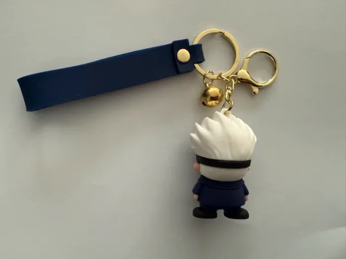 Porte clé Jujutsu Kaisen Saturo neuf avec étiquette - photo numéro 2
