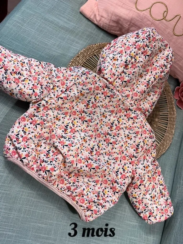 Veste mi-saison réversible 3 mois - photo numéro 4