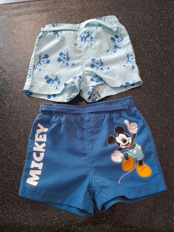 Short de bain Mickey 6 9 mois