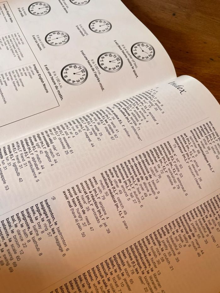 Livre Just Look’n French Picture dictionary - photo numéro 13