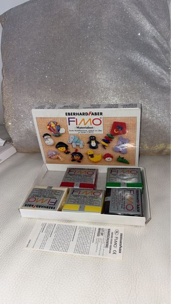 Eberhard Faber - Kit de modelage FIMO Vintage - Multicolore
